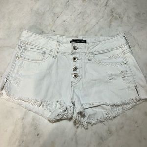 Abercrombie and Fitch light Jean shorts size W size26 and L 3